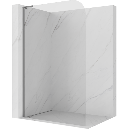Mexen Kioto-P L ścianka prysznicowa Walk-in 120 x 200 cm, transparent 8 mm, gun metal - 800-120-103-95-00-P