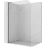 Mexen Kioto-P L ścianka prysznicowa Walk-in 120 x 200 cm, transparent 8 mm, gun metal - 800-120-103-95-00-P