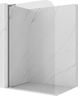 Mexen Kioto-P L ścianka prysznicowa Walk-in 120 x 200 cm, transparent 8 mm, gun metal - 800-120-103-95-00-P