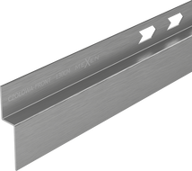 Mexen Line-B προμετωπίδα ντουζιέρας 130 cm, όπλο γκρι βουρτσισμένο - 186603130U