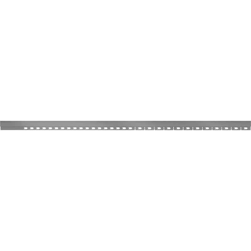 Mexen Line-B Frontale Duschrinne 130 cm, gebürstetes Gun Gray - 186603130U