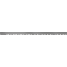 Mexen Line-B listwa brodzikowa czołowa 130 cm, gun gray szczotkowany - 186603130U