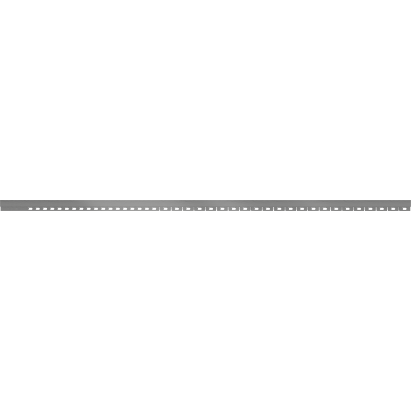 Mexen Line-B Duschrinne Frontleiste 180 cm, gebürstetes Gun Gray - 186603180U