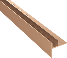 Mexen Line-B bande descendante pour verre 180 cm gauche, cuivre brossé - 186504180L