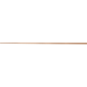 Mexen Line-B listwa spadkowa do szkła 180 cm lewa, miedź szczotkowana - 186504180L