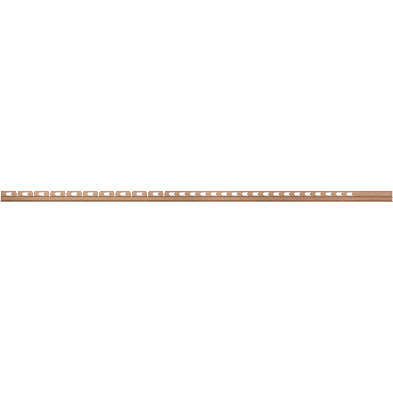 Mexen Line-B προφίλ για γυαλί 120 cm αριστερό, βουρτσισμένο χαλκό - 186504120L