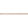 Mexen Line-B listwa spadkowa do szkła 120 cm prawa, miedź szczotkowana - 186504120R
