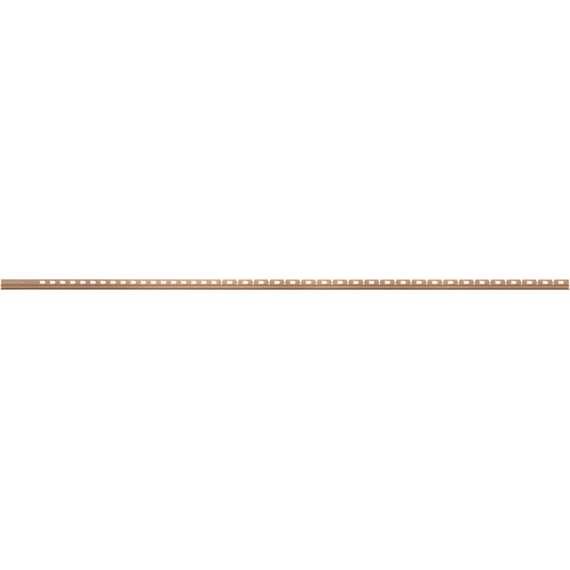 Mexen Line-B listwa spadkowa do szkła 180 cm prawa, miedź szczotkowana - 186504180R