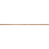 Mexen Line-B moldura inclinada para vidrio 180 cm derecha, cobre cepillado - 186504180R