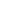 Mexen Line-B odkapna letvica za steklo 180 cm desna, brušen baker - 186504180R