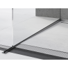 Mexen Line-B kaltevi listalle 120 cm vasen, harjattu gun grey - 186604120L