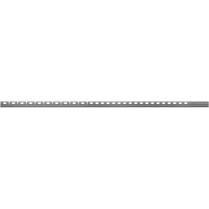 Mexen Line-B barra de inclinação para vidro 120 cm esquerda, cinza escovado - 186604120L