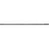Mexen Line-B listello inclinato per vetro 120 cm sinistro, grigio canna di fucile spazzolato - 186604120L