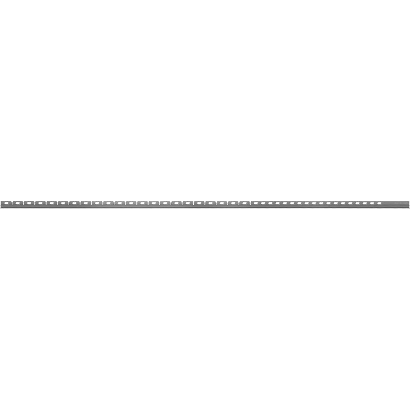 Mexen Line-B μπάρα υποδοχής για γυαλί 180 cm αριστερά, gun gray βουρτσισμένο