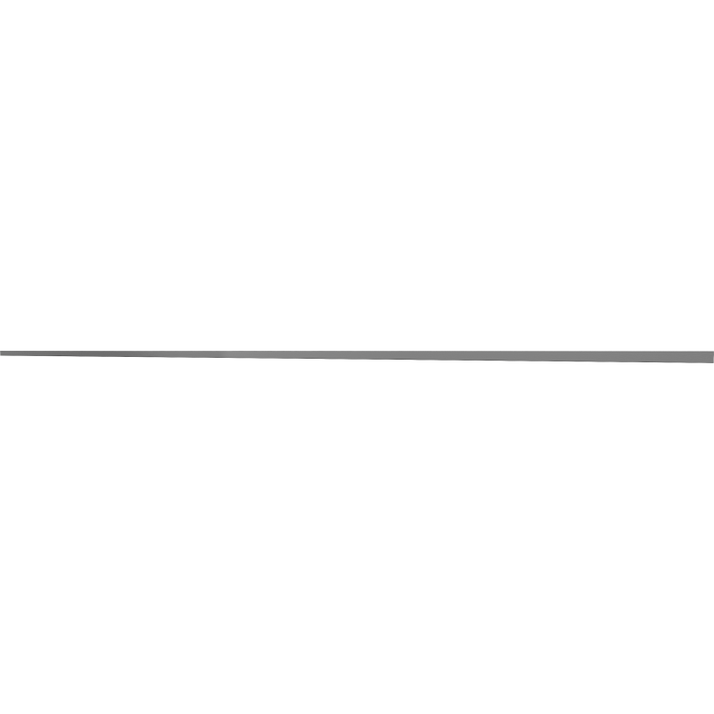 Mexen Line-B calha inclinada para vidro 180 cm esquerda, cinza chumbo escovado - 186604180L