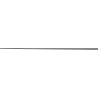 Mexen Line-B laskeutumislista lasille 180 cm vasen, harjattu aseenharmaa - 186604180L