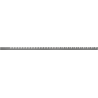 Mexen Line-B guia de declive para vidro 120 cm direita, cinza gun escovado - 186604120R