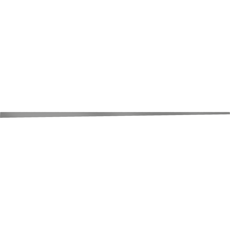 Mexen Line-B Gefälleleiste für Glas 120 cm rechts, gebürstetes Gun Gray - 186604120R