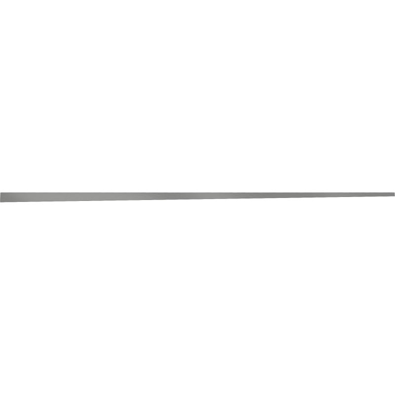 Mexen Line-B guia de declive para vidro 120 cm direita, cinza gun escovado - 186604120R