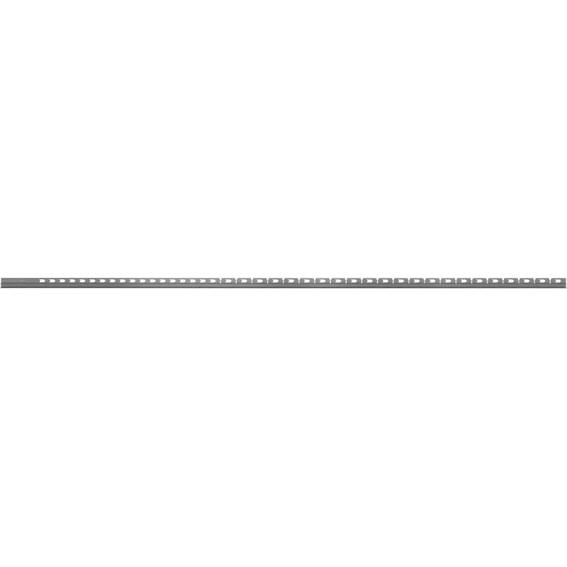 Mexen Line-B listwa spadkowa do szkła 180 cm prawa, gun gray szczotkowany - 186604180R