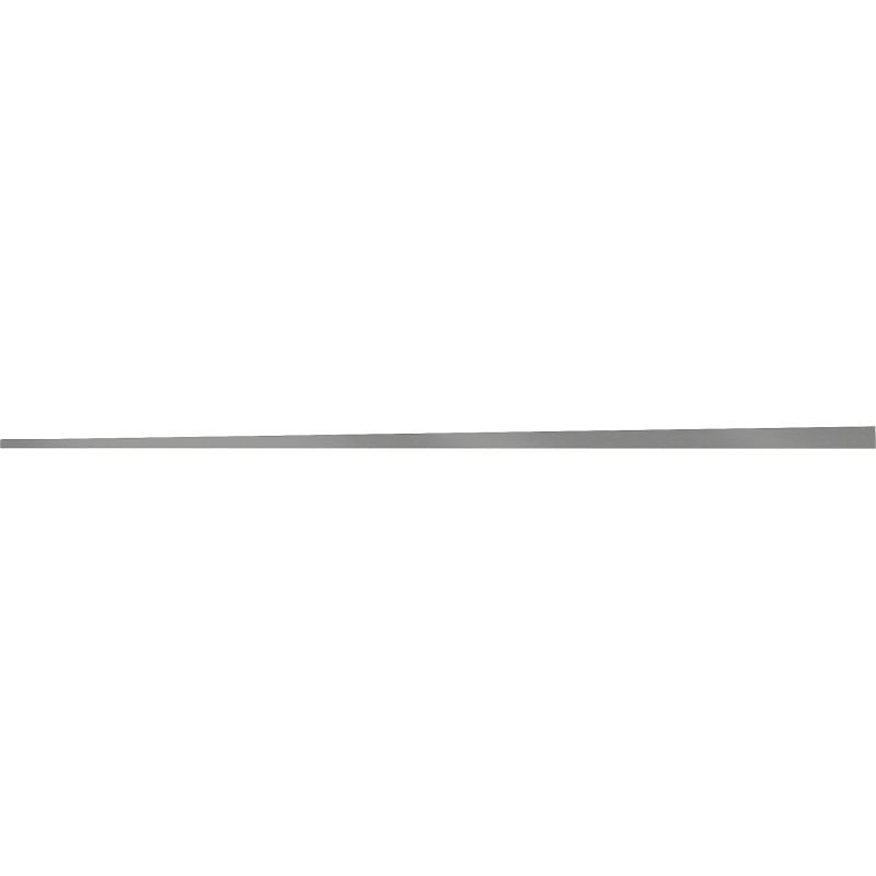 Mexen Line-B listwa spadkowa podłogowa 120 cm lewa, gun gray szczotkowany - 186601120L