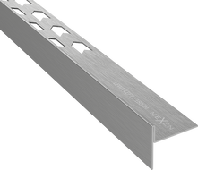 Mexen Line-B plinthe de sol inclinée 180 cm gauche, gris anthracite brossé - 186601180L
