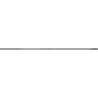 Mexen Line-B listón de pendiente de suelo 180 cm izquierda, gris pistola cepillado - 186601180L