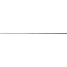 Mexen Line-B listwa inclinata da pavimento 180 cm sinistra, grigio fucile spazzolato - 186601180L