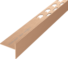 Mexen Line-B listwa spadkowa podłogowa 180 cm prawa, miedź szczotkowana - 186501180R