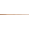 Mexen Line-B listón de caída de suelo de 180 cm derecho, cobre cepillado - 186501180R