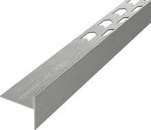 Mexen Line-B plinthe en pente pour sol 120 cm droite, gris canon brossé - 186601120R