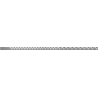 Mexen Line-B listwa spadkowa podłogowa 120 cm prawa, gun gray szczotkowany - 186601120R