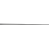 Mexen Line-B Boden-Abschlussleiste 120 cm rechts, Gun Grey gebürstet - 186601120R