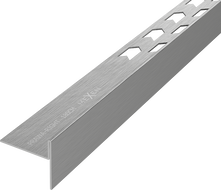 Mexen Line-B plinthe inclinée pour sol 180 cm droite, gris canon brossé - 186601180R