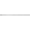 Mexen Line-B listwa spadkowa podłogowa 180 cm prawa, gun gray szczotkowany - 186601180R