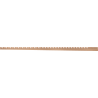 Mexen Line-B seinän viisteprofiili 120 cm vasen, harjattu kupari - 186502120L
