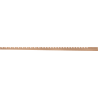 Mexen Line-B vägganslutande lutande list 120 cm vänster, borstat koppar - 186502120L
