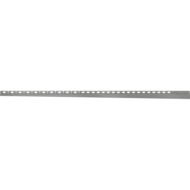 Mexen Line-B rodapé inclinável de parede 120 cm esquerda, gun gray escovado - 186602120L