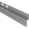 Mexen Line-B listwa spadkowa przyścienna 180 cm lewa, gun gray szczotkowany - 186602180L