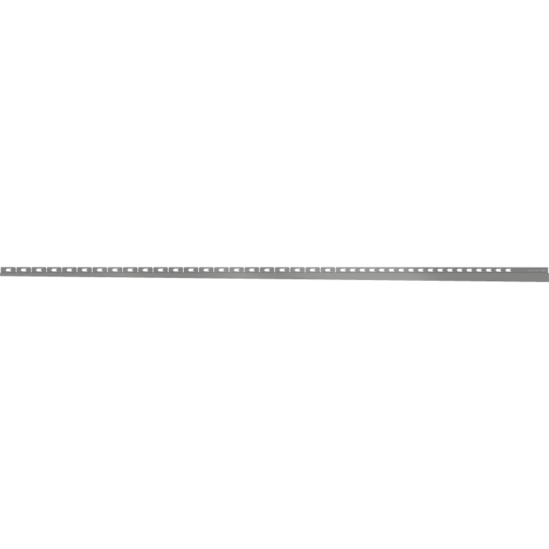 Mexen Line-B listón de pendiente adosado a la pared de 180 cm izquierdo, gris arma cepillado - 186602180L