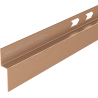 Mexen Line-B listwa spadkowa przyścienna 120 cm prawa, miedź szczotkowana - 186502120R