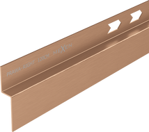 Mexen Line-B seinäviiste 120 cm oikea, harjattu kupari - 186502120R