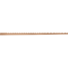 Mexen Line-B listwa spadkowa przyścienna 120 cm prawa, miedź szczotkowana - 186502120R