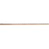 Mexen Line-B väggansluten snedlist 180 cm höger, borstad koppar - 186502180R
