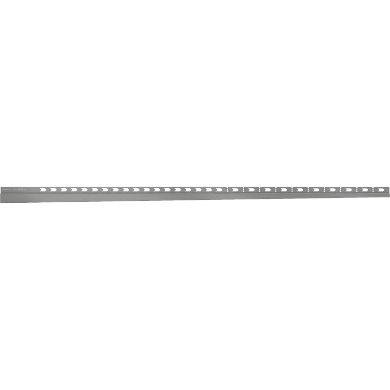 Mexen Line-B väggmonterad lutande list 120 cm höger, borstad grå - 186602120R