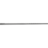 Mexen Line-B moldura de pared inclinada 120 cm derecha, gris pistola cepillado - 186602120R