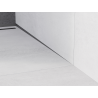 Mexen Line-B moldura de pared inclinada 120 cm derecha, gris pistola cepillado - 186602120R