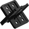 Mexen Uni krzyżak dystansowy do deski tarasowej 4, 5, 6, 7 mm - C9907-03