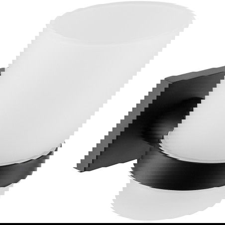 Mexen Rufo suporte para escovas de dentes, preto - 7050938-70