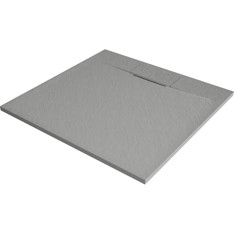 Mexen Otto brodzik prostokątny SMC 90 x 90 cm, szary - 4N619090